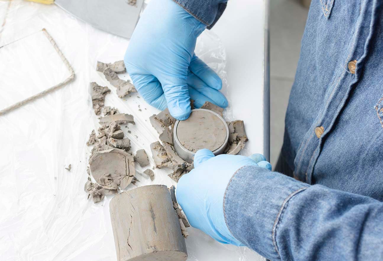 En Geoensayos realizamos ensayos de laboratorio que permiten comprobar la resistencia, trabajabilidad y durabilidad del concreto.